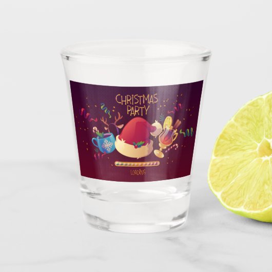 Verre A Shot Décoration de Noël (Devant)