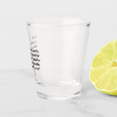 Verre A Shot Définition d'Ivresse Drôle de Fête (Droite)