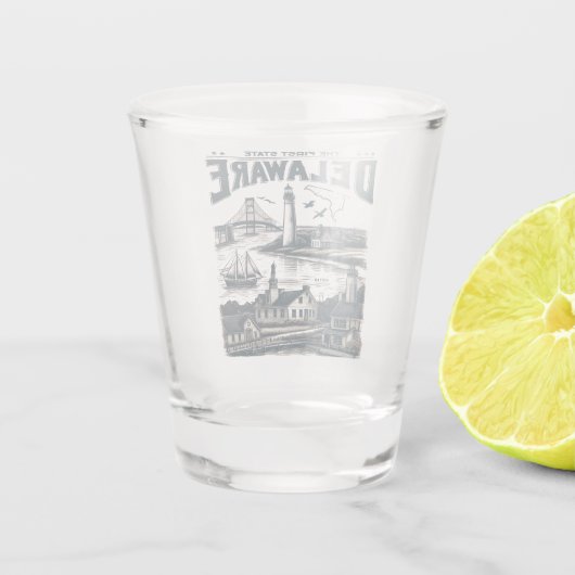 Verre A Shot Delaware (Dos)