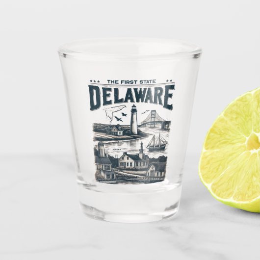 Verre A Shot Delaware (Devant)
