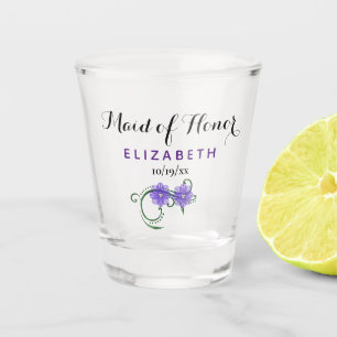 Verre A Shot Demoiselle d'honneur de mariage Fête de Bacheloret
