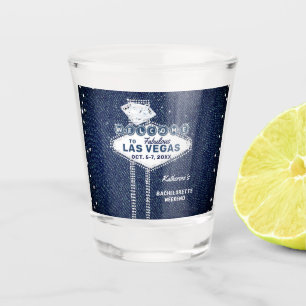 Verre A Shot Denim Diamonds Las Vegas Iconic Bachelorette Party