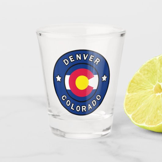 Verre A Shot Denver Colorado (Devant)