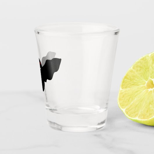 Verre A Shot Déplaisant Halloween Vampire Bat (Droite)