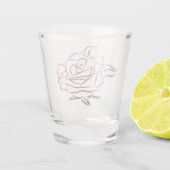 Verre A Shot Déprimé s'est levé (Dos)