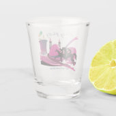 Verre A Shot Derby Party Art déco (Dos)