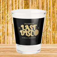 Dernier Disco Retro Black and Gold les années 70 B