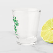 Verre A Shot Dernier Golf Bachelorette Rose Vert (Droite)