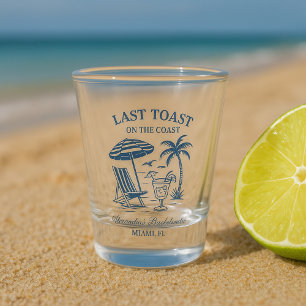 Verre A Shot Dernier Toast Marin Week-end Enterrement de Vie de