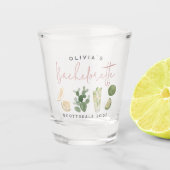 Verre A Shot Desert Boho Personnalisé Bachelorette Party (Devant)