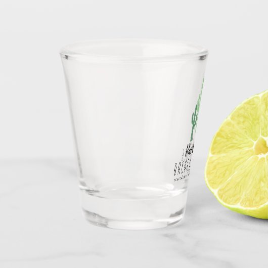 Verre A Shot Desert Cactus Scottsdale Bachelorette (Gauche)