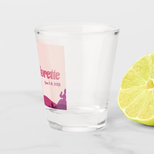 Verre A Shot Desert Sunset Bachelorette Scottsdale/Palm Springs (Droite)