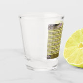 Verre A Shot design d'un vase avec des fleurs dedans (Gauche)