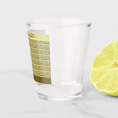 Verre A Shot design d'un vase avec des fleurs dedans (Droite)