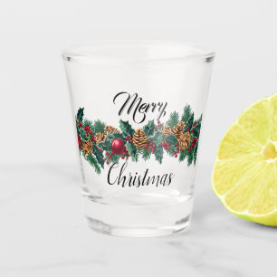 Verre A Shot Design élégant de décoration de Noël