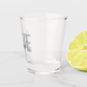 Verre A Shot Design simple, moderne, urbain, cool Love Memphis (Droite)