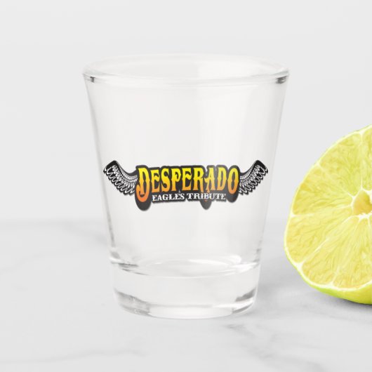 Verre A Shot Desperado Eagles Tribute Shot Glass (Devant)