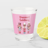 Verre A Shot Dessert Soldier Nutcrackers   (Devant)