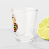 Verre A Shot dessin animé de Burrito (Droite)