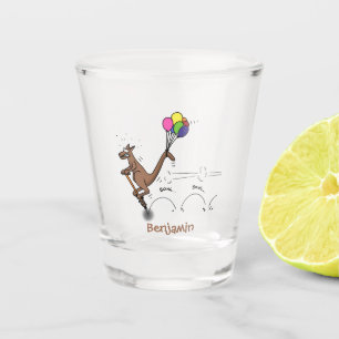 Verre A Shot Dessin d'humour australien kangourou