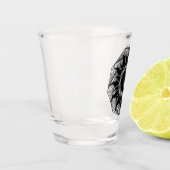 Verre A Shot dessin géométrique (Gauche)