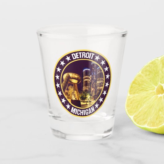 Verre A Shot Détroit (Devant)