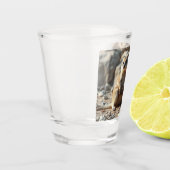 Verre A Shot Deux Quokkas Aussie Rottnest IsLand, (Gauche)