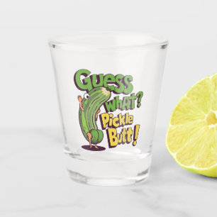 Verre A Shot Devinez quoi_ Fessier de cornichon ! Drôle de conc