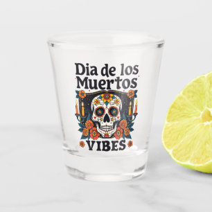 Verre A Shot Día De Los Muertos Vibes Oaxaca Jour des Morts