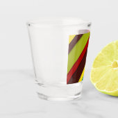 Verre A Shot Diagonales multicolores (Gauche)