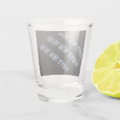 Verre A Shot Diamant bleu HNY (Dos)