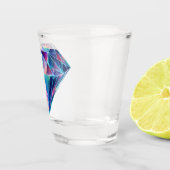 Verre A Shot Diamant multicolor (Droite)