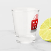 Verre A Shot Dice Las Vegas (Gauche)