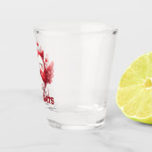 Verre A Shot Diffuser l'amour avec des "Chaussures d'amour" per (Droite)