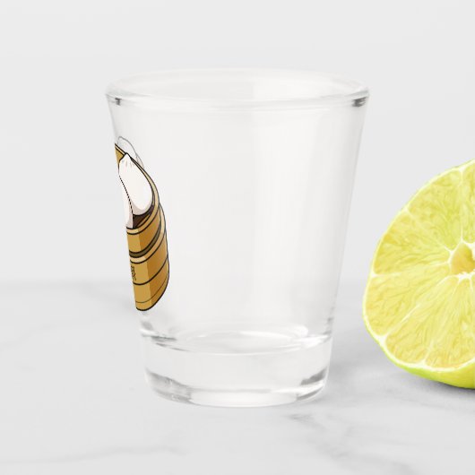 Verre A Shot Dim sum dessin animé (Droite)