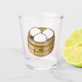 Verre A Shot Dim sum dessin animé (Devant)