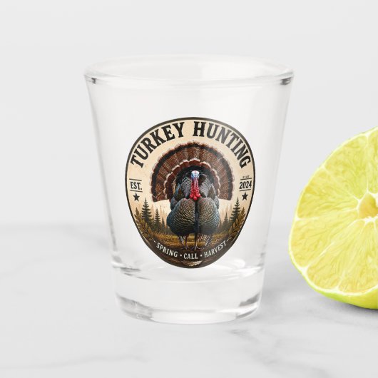Verre A Shot Dindon sauvage (Devant)