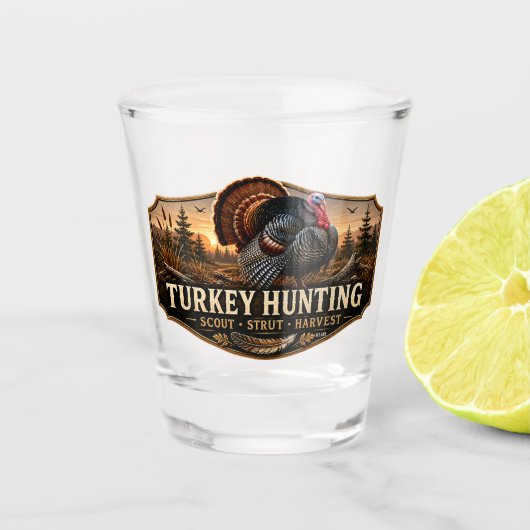 Verre A Shot Dindon sauvage (Devant)