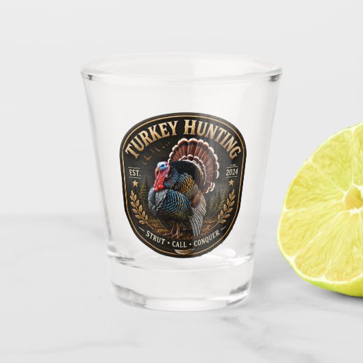 Verre A Shot Dindon sauvage (Devant)