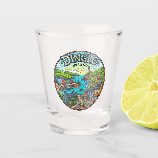 Verre A Shot Dingle Irlande (Devant)