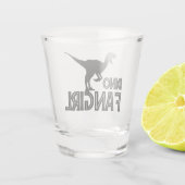 Verre A Shot Dino Fangirl - Dinosaur Lover (Dos)