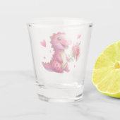 Verre A Shot Dinosaure de la Saint Valentin (Dos)