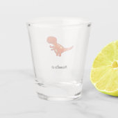 Verre A Shot Dinosaure rouge 02/19 (Dos)