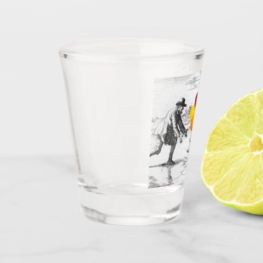 Verre A Shot Dirk Willems (Gauche)