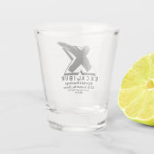 Verre A Shot Discothèque Excalibur (1989-2012) (Dos)