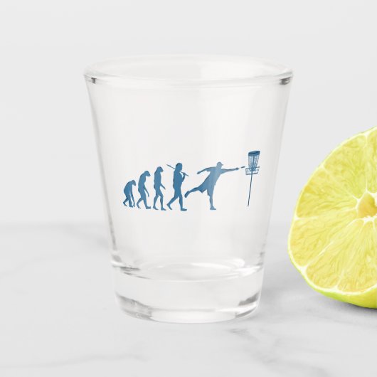 Verre A Shot Disk Golf Evolution - Un cadeau amusant pour Disk  (Devant)