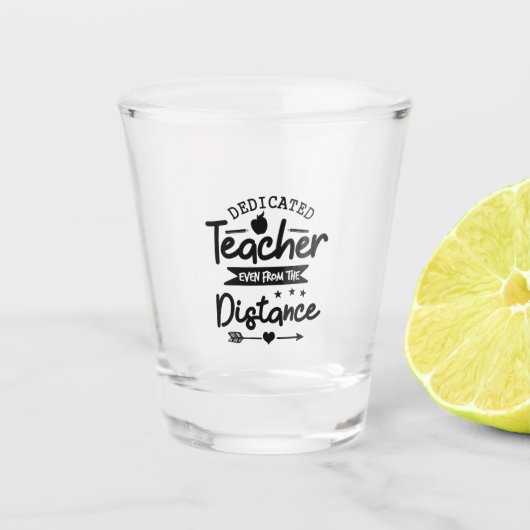 Verre A Shot Distance de l'enseignant dédié (Devant)