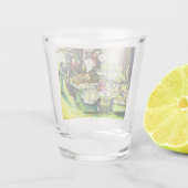 Verre A Shot Dit pour impliquer toute l'idée (Dos)