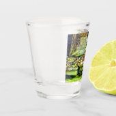 Verre A Shot Dit pour impliquer toute l'idée (Gauche)
