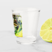 Verre A Shot Dit pour impliquer toute l'idée (Droite)